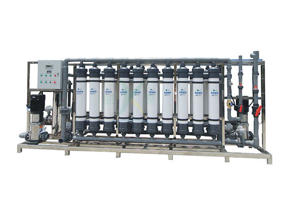 40TPH Ultrafiltration Membrane Equipment / UF Swimming Pool Water Purifier System