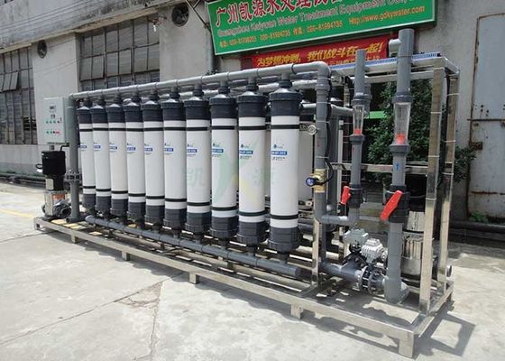 40TPH Ultrafiltration Membrane Equipment / UF Swimming Pool Water Purifier System